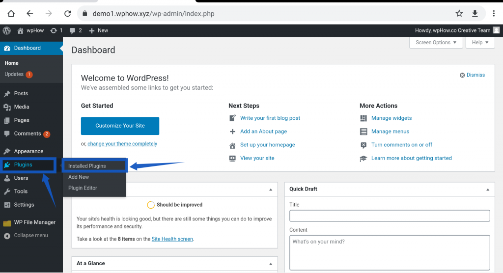 wordpress upload plugin