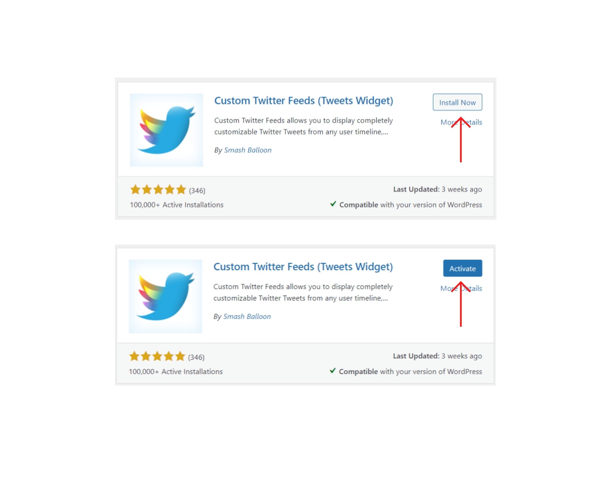 embed tweet- Download twitter feeds - embed a tweet in wordpress