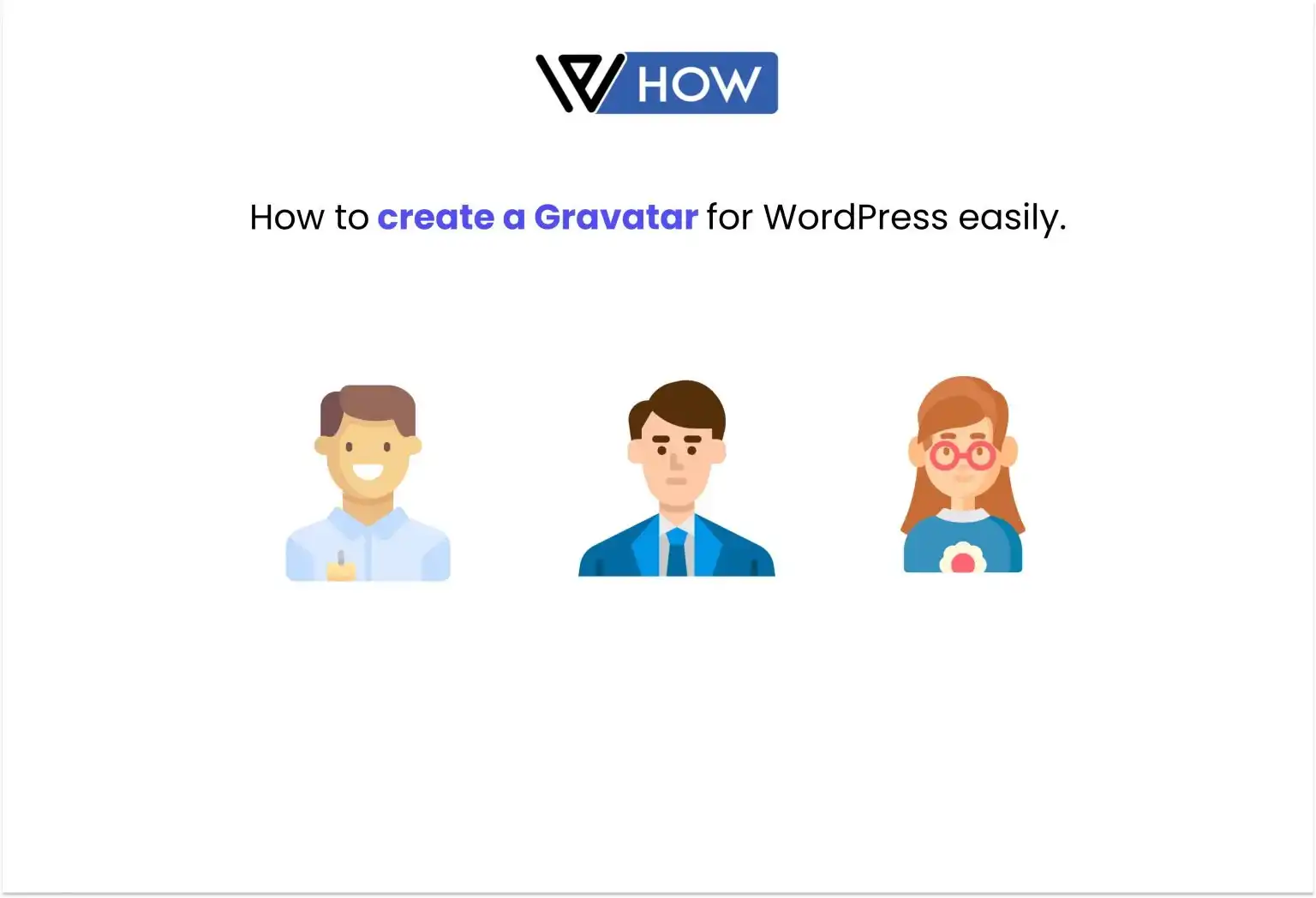 How to create a Gravatar for WordPress easily - Title Image