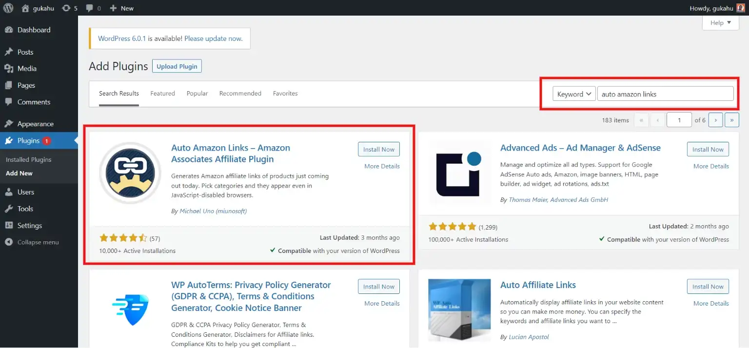 amazon affiliate link - auto amazon link - how to get an amazon storefront - wordpress plugin amazon affiliate