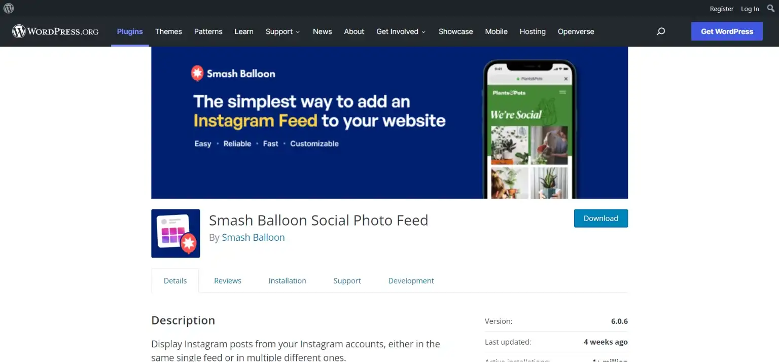 embed a video on WordPress- smash balloon plugin WordPress