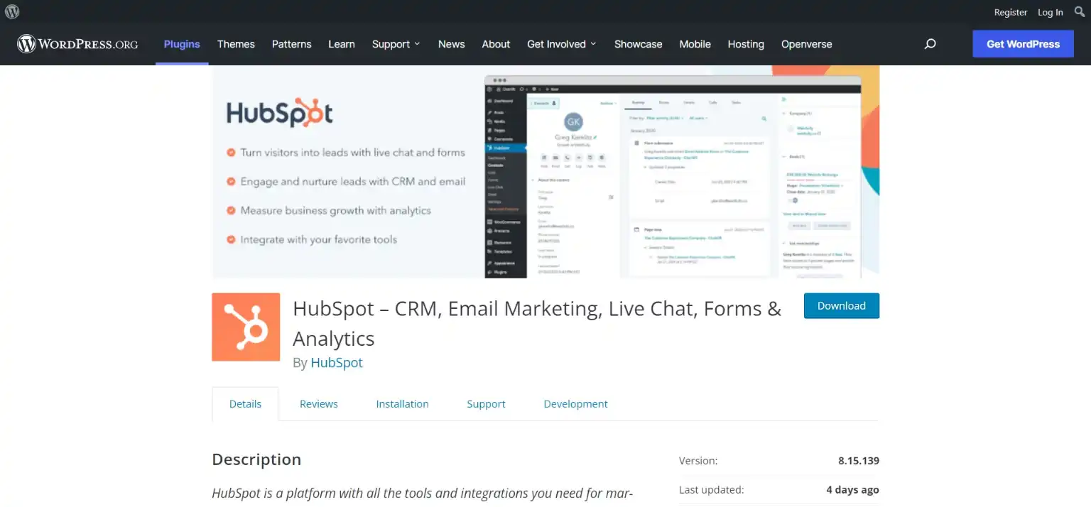 wordpress seo plugin- Hubspot 