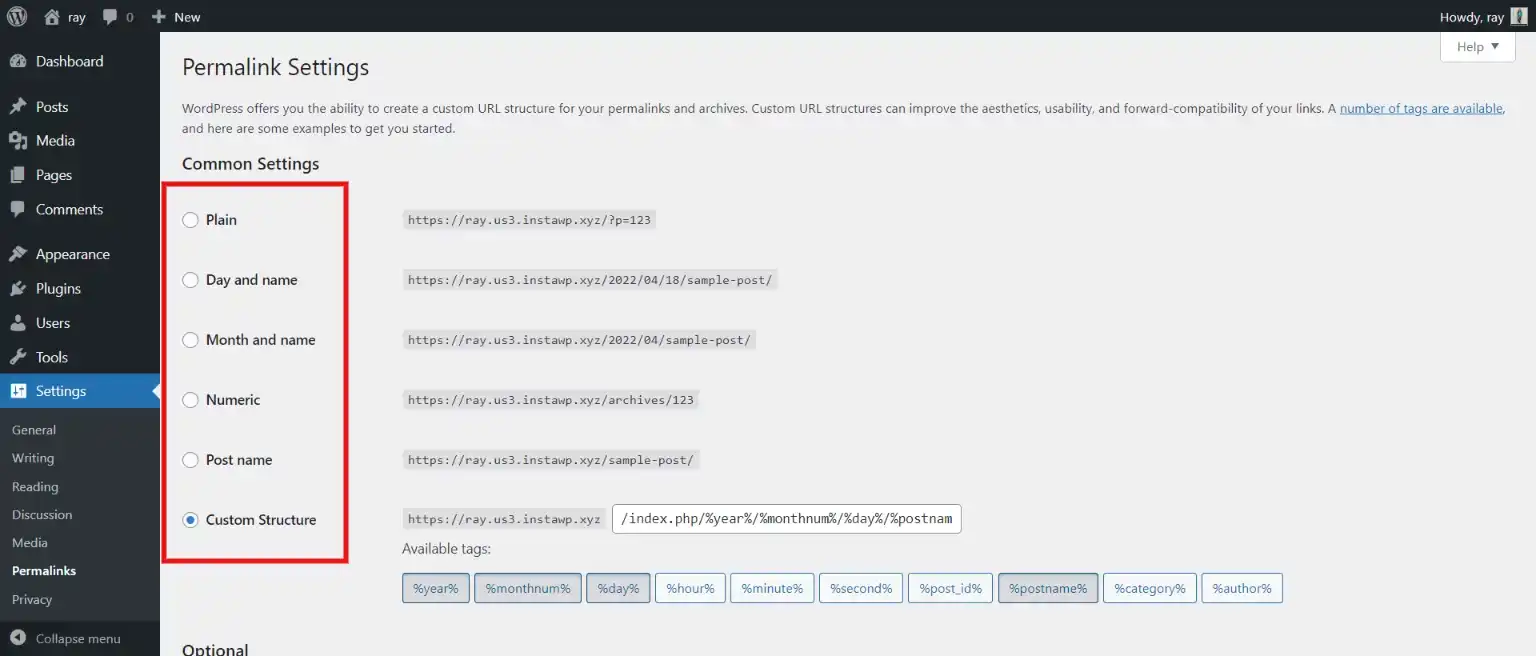 regenerate permalinks in WordPress- change permalinks