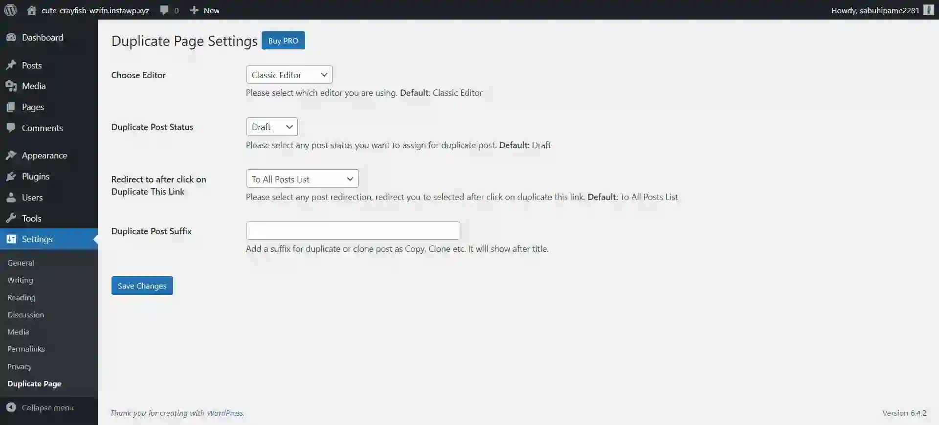 Duplicate-a-Page-in-WordPress-Edit-settings