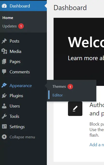 Change Margins in WordPress - Navigate Site Editor