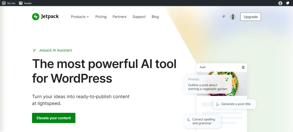 AI Content Creation in WordPress - Jetpack