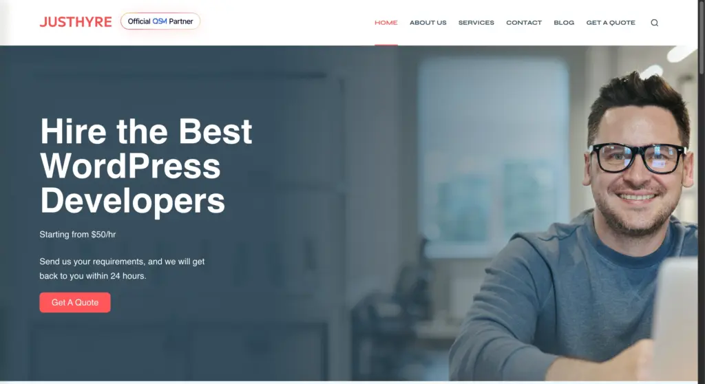 Convert HTML to WordPress - JustHyre