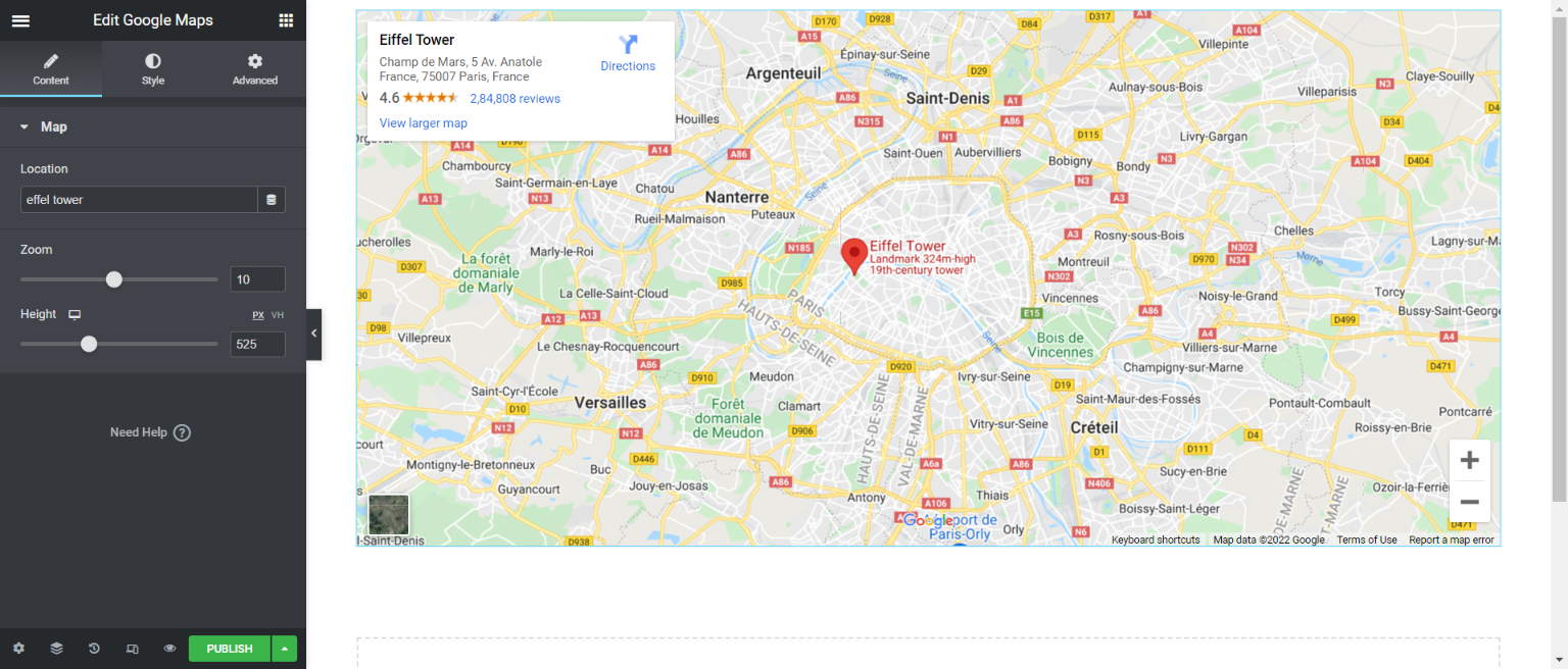 Google maps- edit location