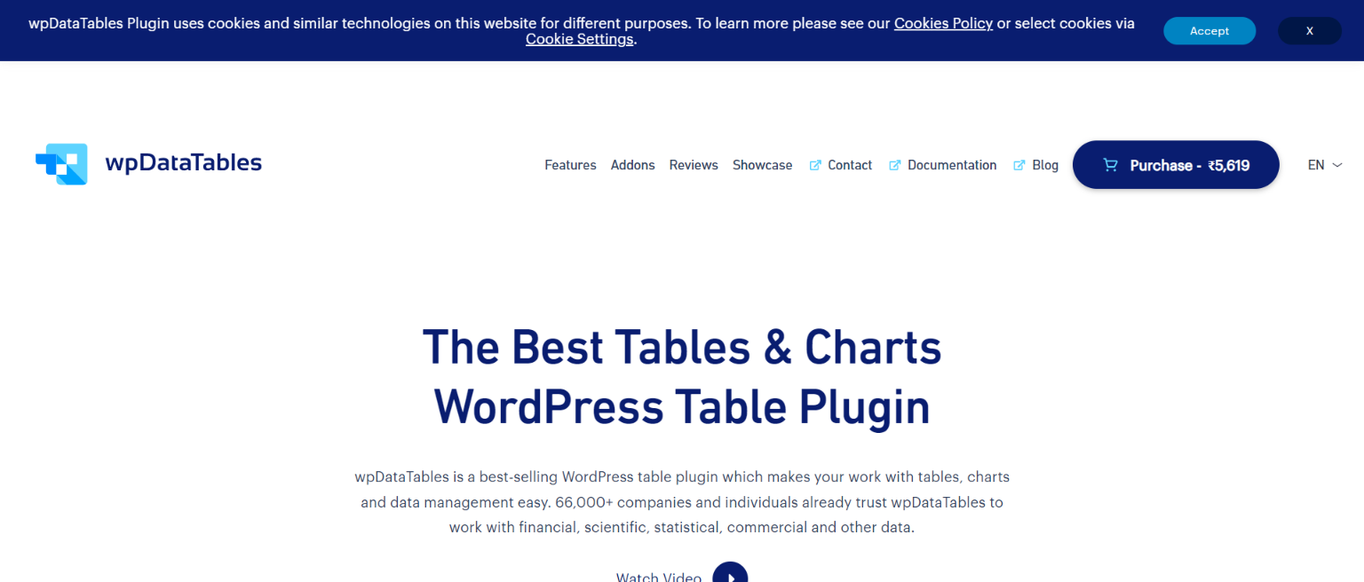 responsive tables in WordPress- wpDataTables